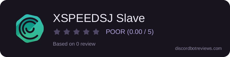 Rating widget preview for XSPEEDSJ Slave