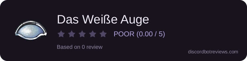 Rating widget preview for Das Weiße Auge