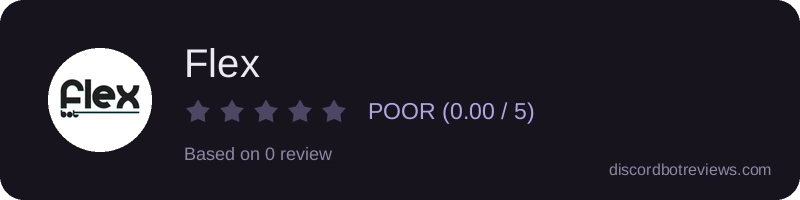 Rating widget preview for Flex