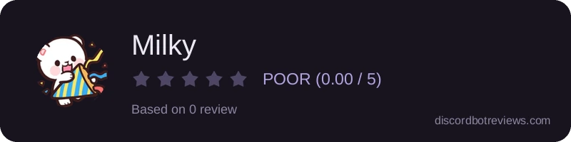 Rating banner for Milky