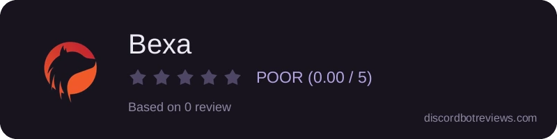 Rating banner for Bexa