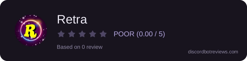 Rating widget preview for Retra