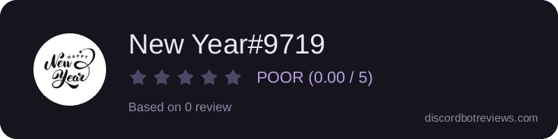 Rating widget preview for New Year#9719