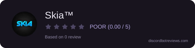 Rating widget preview for Skia™