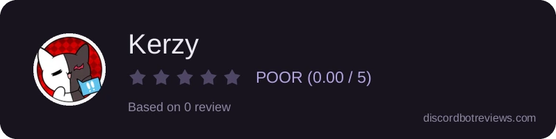 Rating widget preview for Kerzy