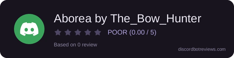 Rating widget preview for Aborea by The_Bow_Hunter