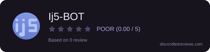 Rating banner for Ij5-BOT