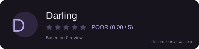 Rating banner for Darling
