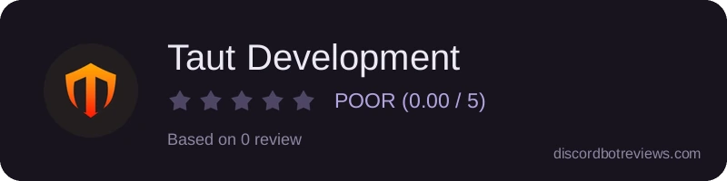 Rating widget preview for Taut Development