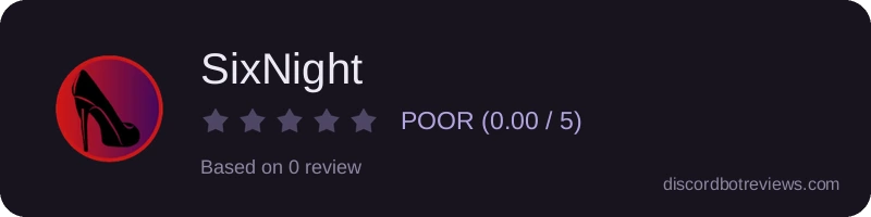 Rating widget preview for SixNight