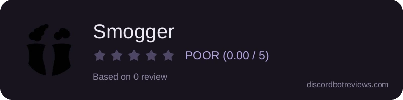 Rating widget preview for Smogger