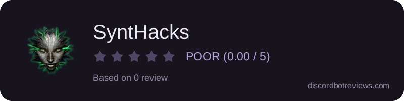 Rating widget preview for SyntHacks