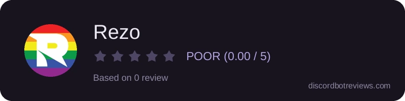 Rating banner for Rezo