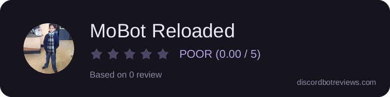 Rating widget preview for MoBot Reloaded