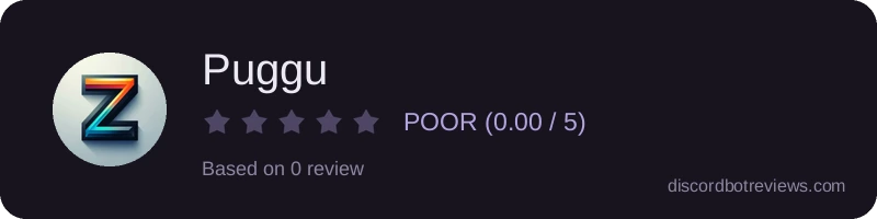 Rating widget preview for Puggu