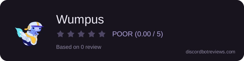 Rating widget preview for Wumpus