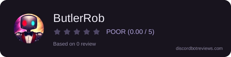 Rating banner for ButlerRob