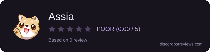 Rating widget preview for Assia