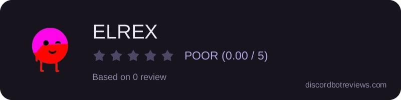 Rating banner for ELREX