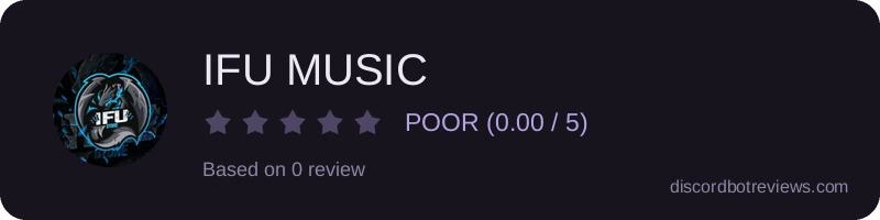 Rating widget preview for IFU MUSIC