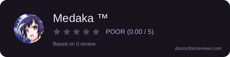 Rating widget preview for Medaka ™