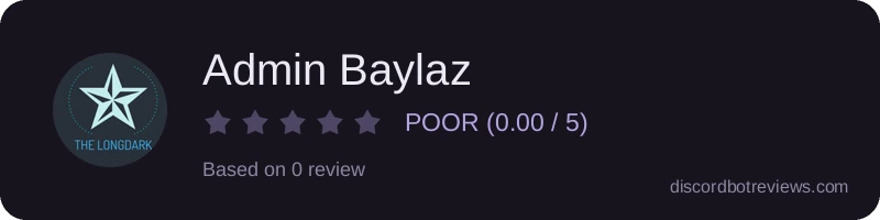 Rating banner for Admin Baylaz