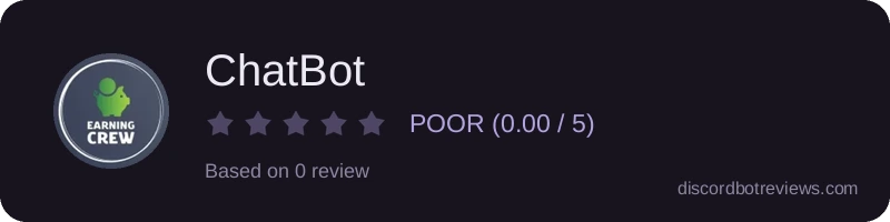 Rating widget preview for ChatBot