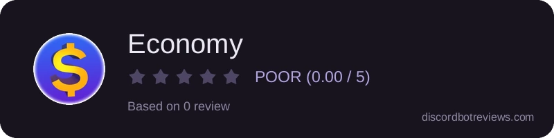 Rating widget preview for Economy