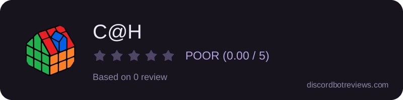 Rating widget preview for C@H