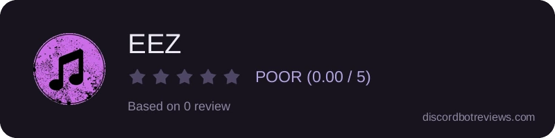 Rating widget preview for EEZ
