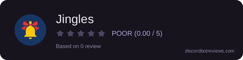 Rating widget preview for Jingles