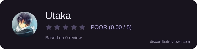 Rating widget preview for Utaka