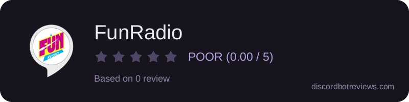 Rating banner for FunRadio