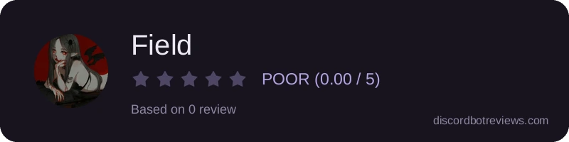 Rating widget preview for Field