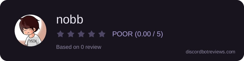 Rating widget preview for nobb