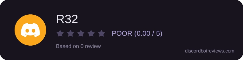 Rating widget preview for R32 