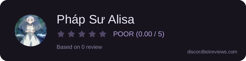 Rating banner for Pháp Sư Alisa