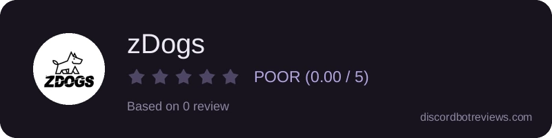 Rating banner for zDogs