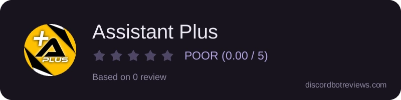 Rating widget preview for Assistant Plus