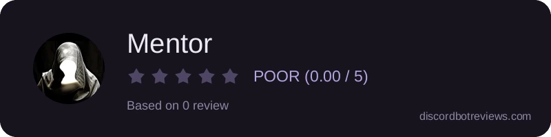 Rating banner for Mentor