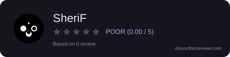Rating widget preview for SheriF