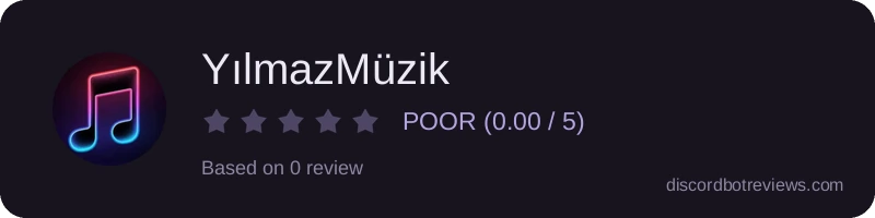 Rating banner for YılmazMüzik