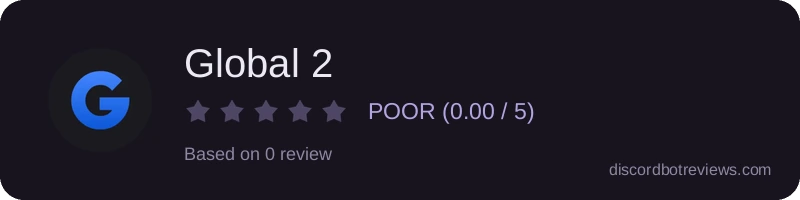 Rating widget preview for Global 2