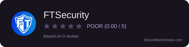 Rating banner for FTSecurity