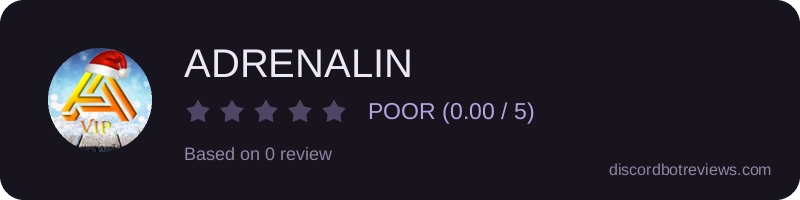 Rating banner for ADRENALIN 