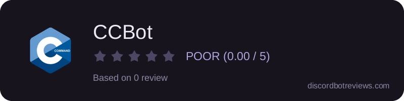 Rating widget preview for CCBot