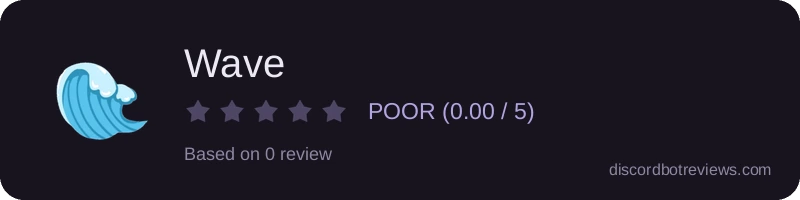 Rating banner for Wave
