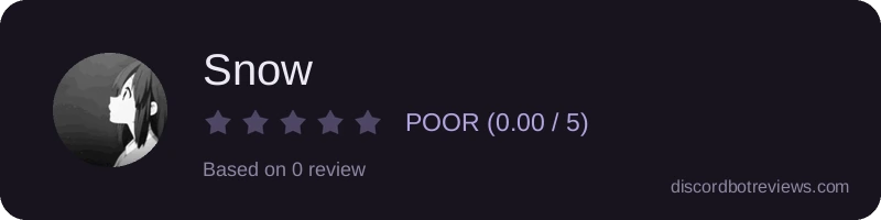 Rating widget preview for Snow