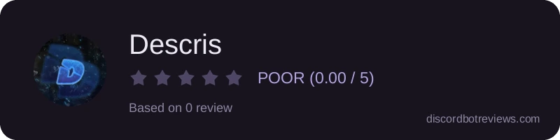 Rating banner for Descris