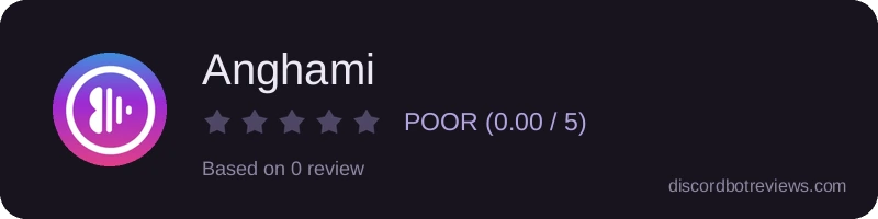 Rating banner for Anghami